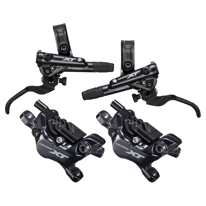 Paire de Freins SHIMANO XT M8120 4 Pistons J-KIT Plaquettes Ventilées