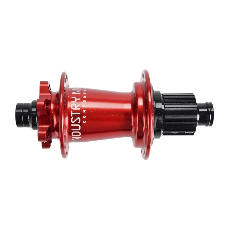 Moyeu Arrière INDUSTRY NINE Hydra 12x148mm Boost 6 Trous Rouge