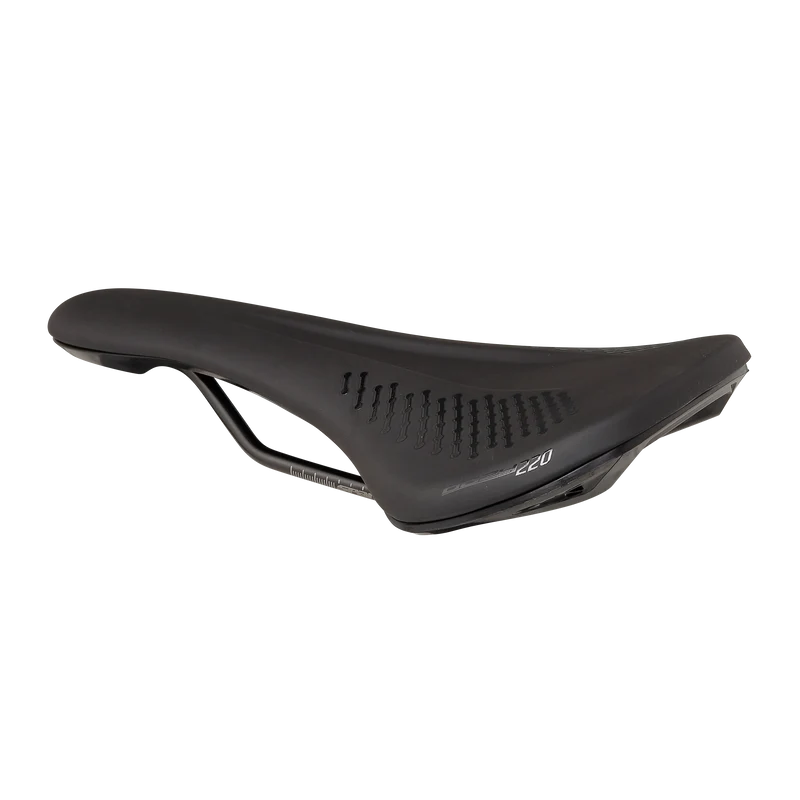 Selle SPANK OOZY 220 144mm Rails CrN/Ti Noir