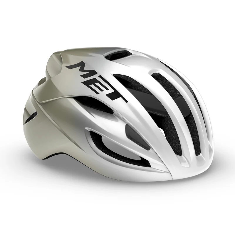 Casque Route MET RIVALE MIPS Gris Argent