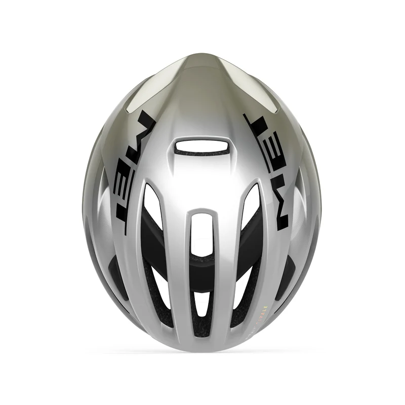 Casque Route MET RIVALE MIPS Gris Argent