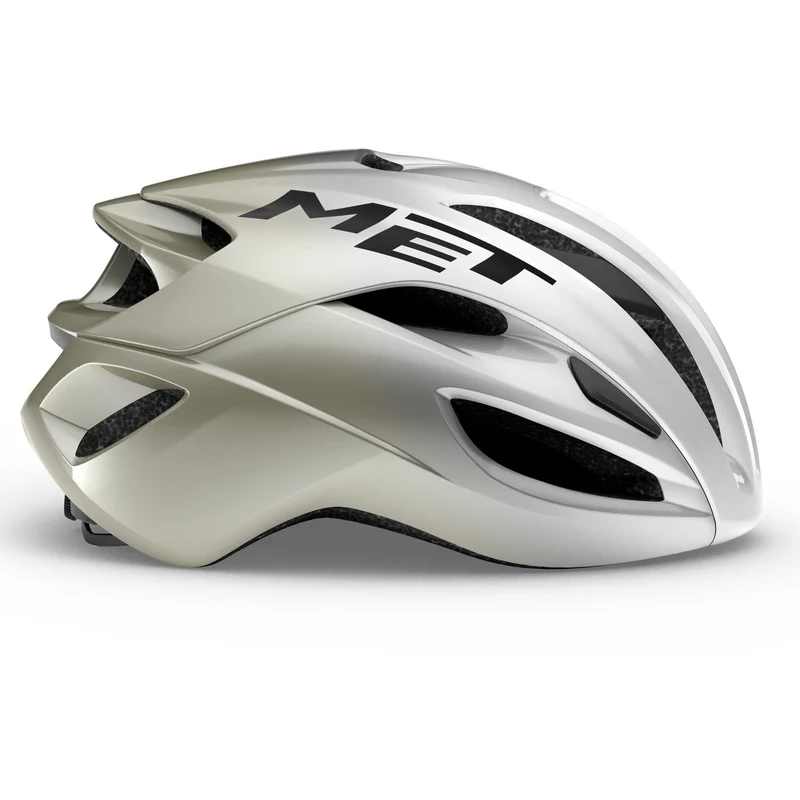 Casque Route MET RIVALE MIPS Gris Argent