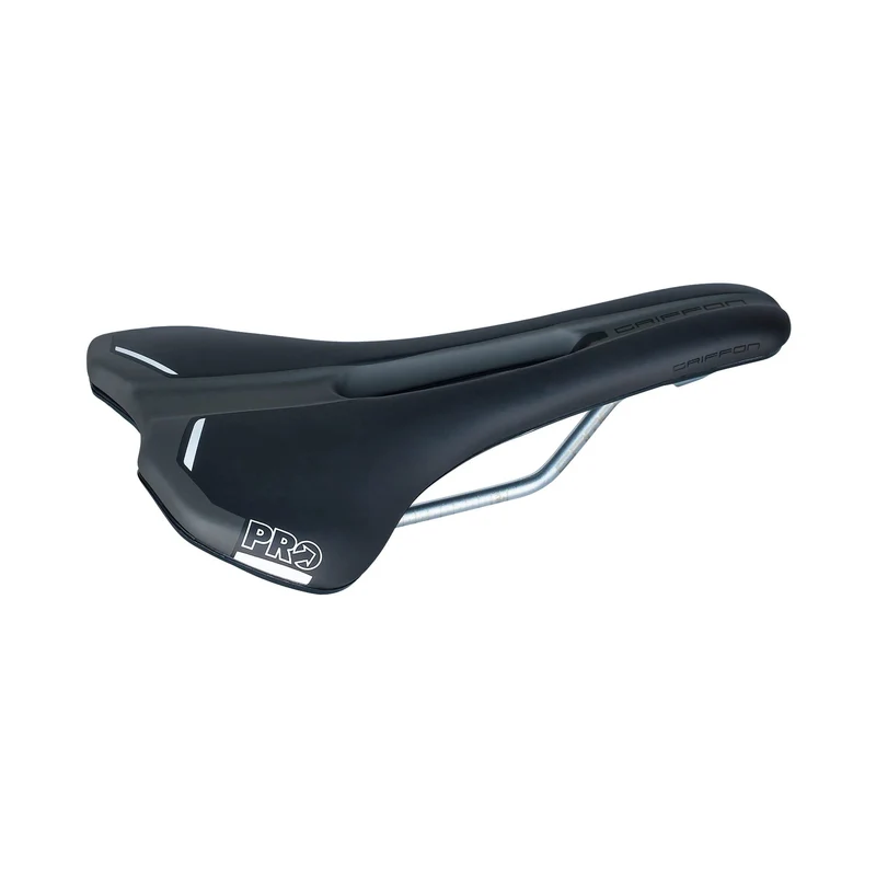 Selle PRO GRIFFON 142mm Rails Crmo Noir