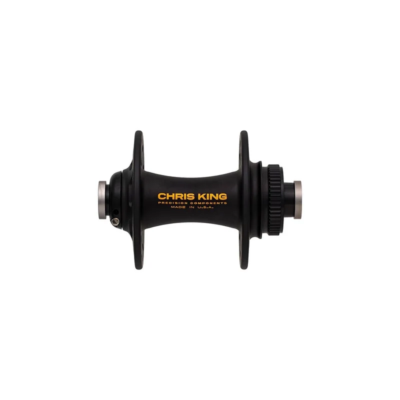 Moyeu Avant CHRIS KING R45D 12x100mm Center Lock Noir/Or