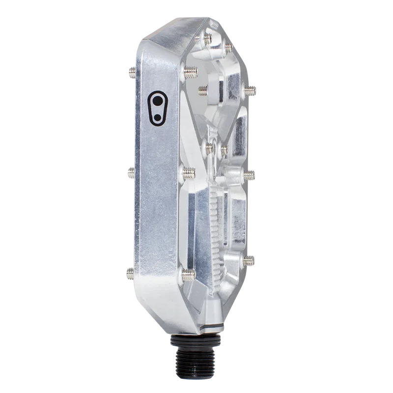 Pédales Plates CRANKBROTHERS STAMP 7 Large Argent