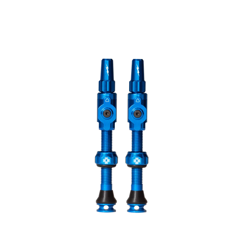 Valves Tubeless MUC-OFF Big Bore Lite (Presta) Large Bleu