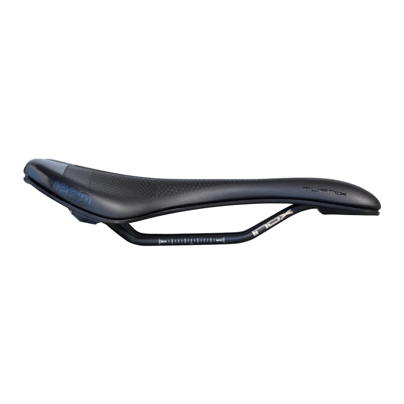 Selle PRO TURNIX GEL 152mm Rails Inox Noir