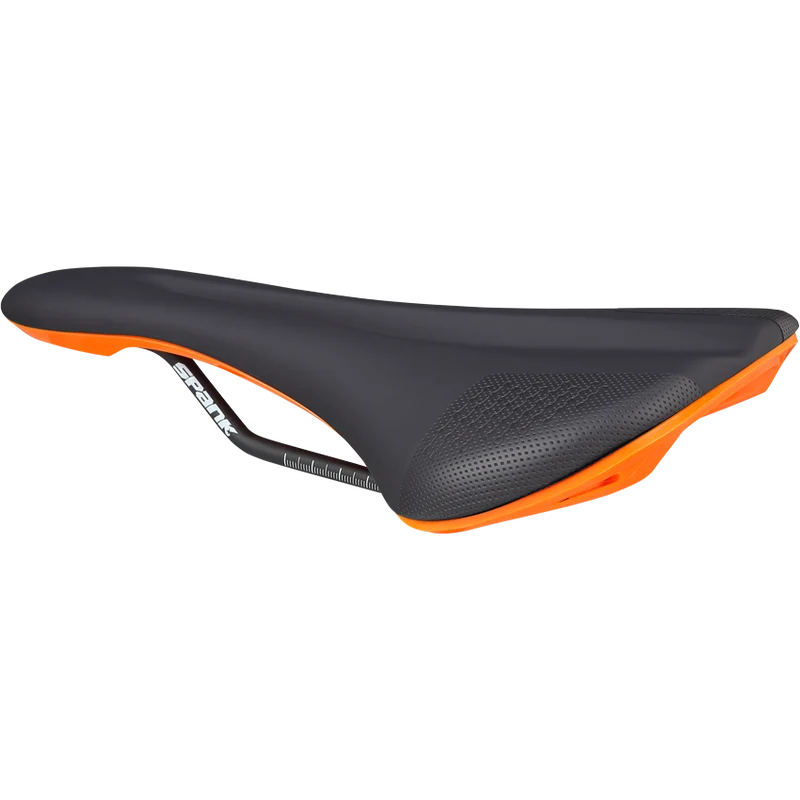 Selle SPANK OOZY 280 144mm Rails CrMo Orange