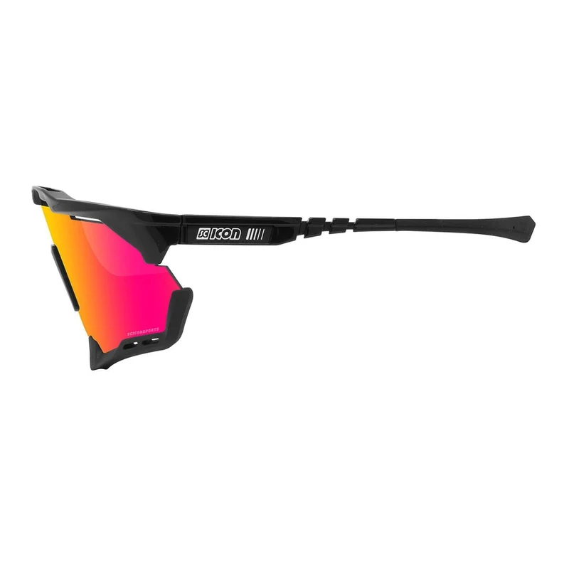 Lunettes SCICON AEROSHADE XL Noir Iridium Rouge