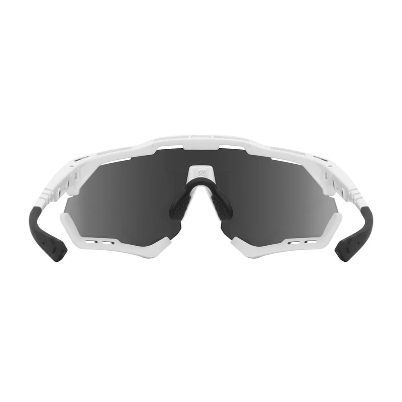 Lunettes SCICON AEROSHADE XL Blanc Iridium Rouge