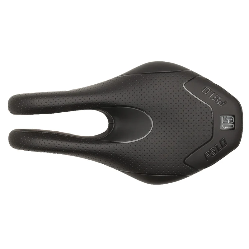 Selle ISM PS 1.0 130mm Rails Titane Noir