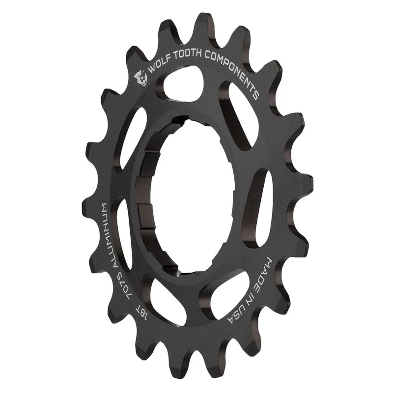 Pignon Single Speed WOLF TOOTH Alu Noir