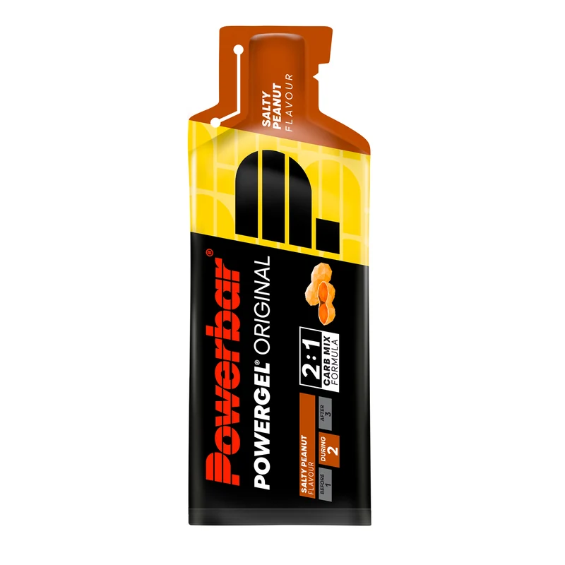 Gel Énergétique POWERBAR POWERGEL ORIGINAL (41 g) Cacahuète Salé