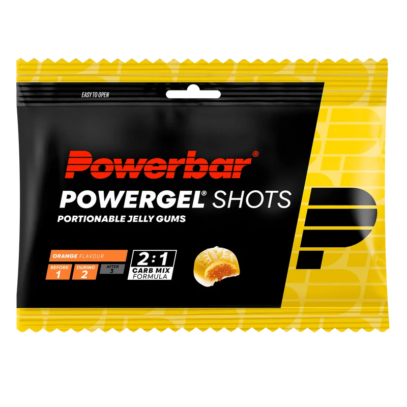 Bonbons POWERBAR POWERGEL Shots (60gr) Orange