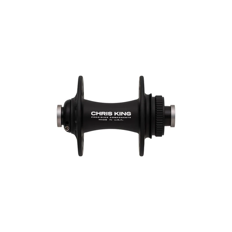 Moyeu Avant CHRIS KING R45D Céramique 12x100mm Center Lock Noir Mat