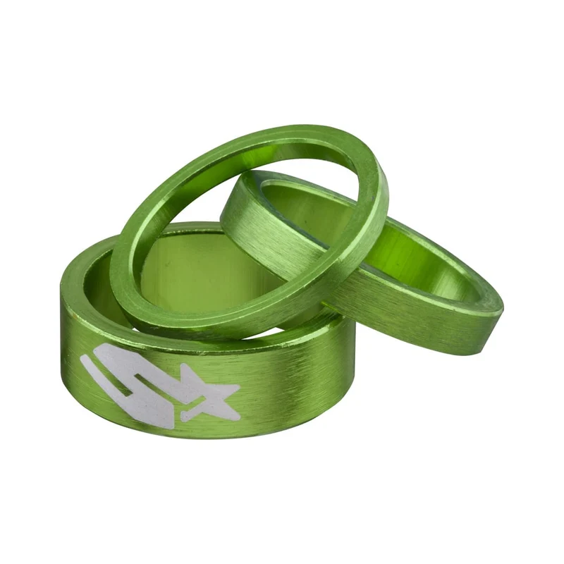 Kit Entretoises de Direction SPANK TWEET TWEET 1"1/8 Vert