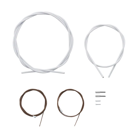 Kit de Câbles et Gaines de Frein SHIMANO DURA-ACE 9000 Blanc