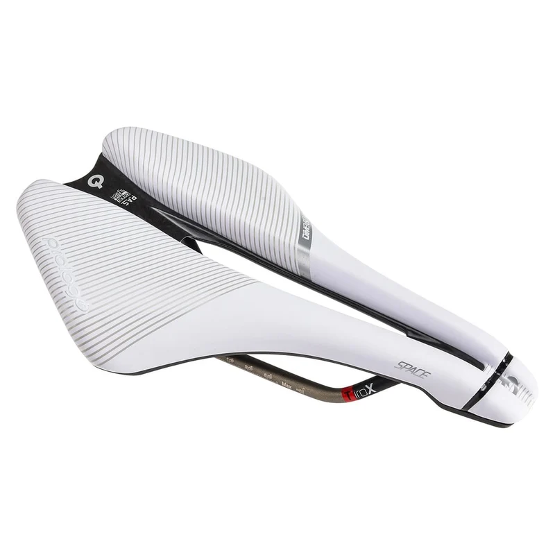 Selle PROLOGO DIMENSION SPACE Rails TiroX Blanc