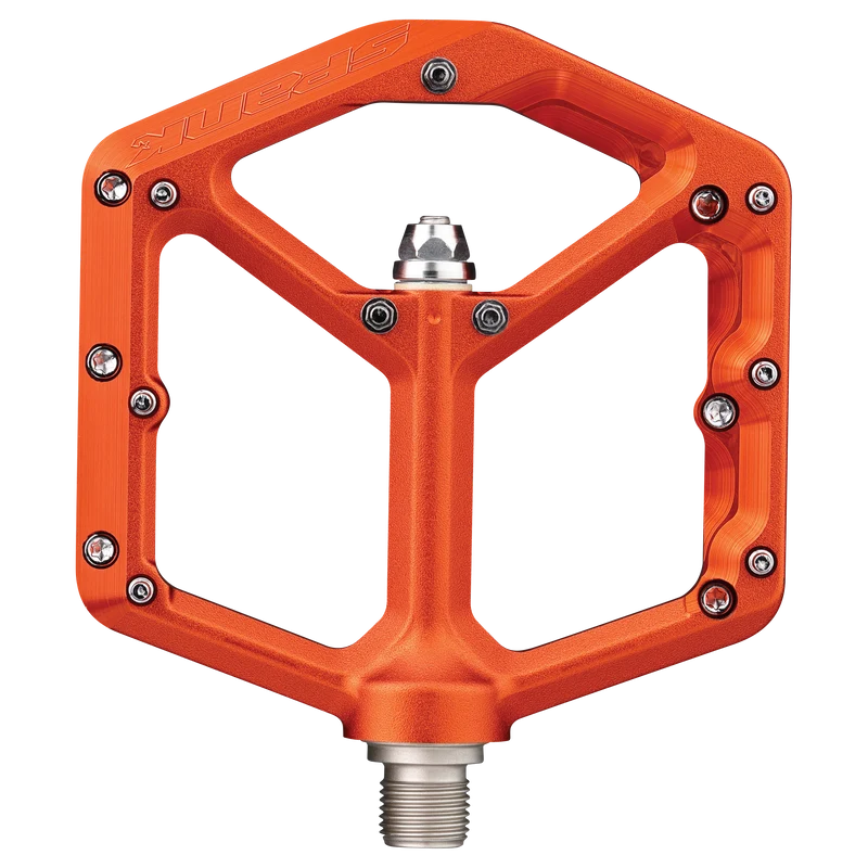 Pédales Plates SPANK OOZY REBOOT Orange