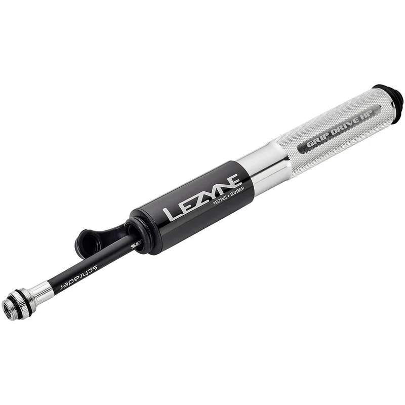 Pompe à Main LEZYNE GRIP DRIVE HP Argent
