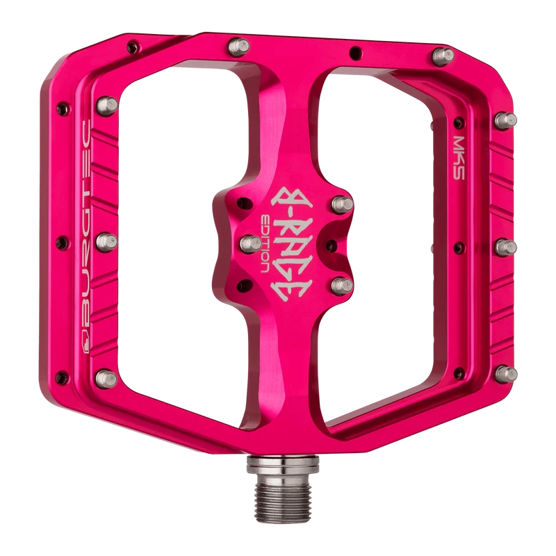 Pédales Plates BURGTEC PENTHOUSE FLAT MK5 B-RAGE EDITION Rose
