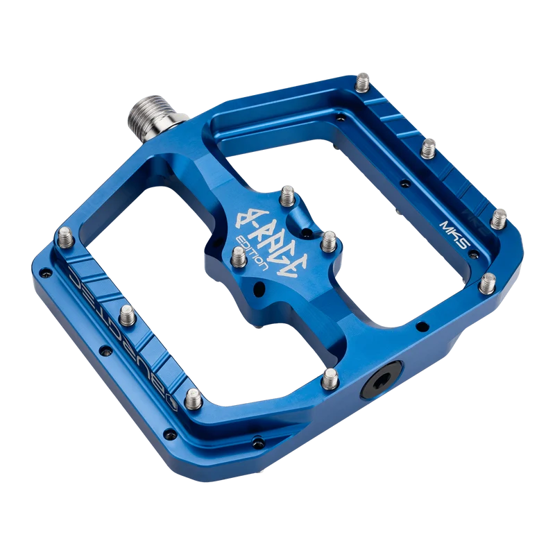 Pédales Plates BURGTEC PENTHOUSE FLAT MK5 B-RAGE EDITION Bleu