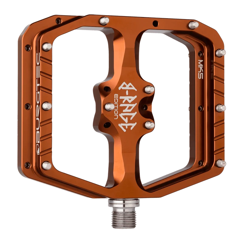 Pédales Plates BURGTEC PENTHOUSE FLAT MK5 B-RAGE EDITION Kash Bronze
