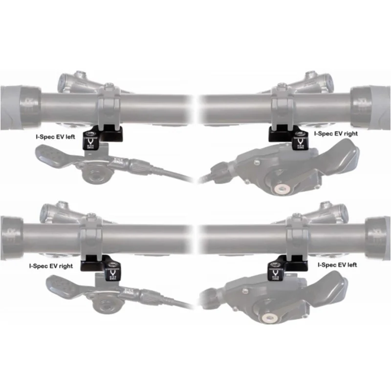 Adaptateur de Fixation pour Commande BIKE YOKE Triggy Shimano i-Spec EV Gauche # BY-SPECEVL