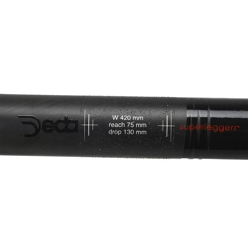Cintre DEDA SUPERLEGGERA POB FINISH EPS/Di2 - Carbone