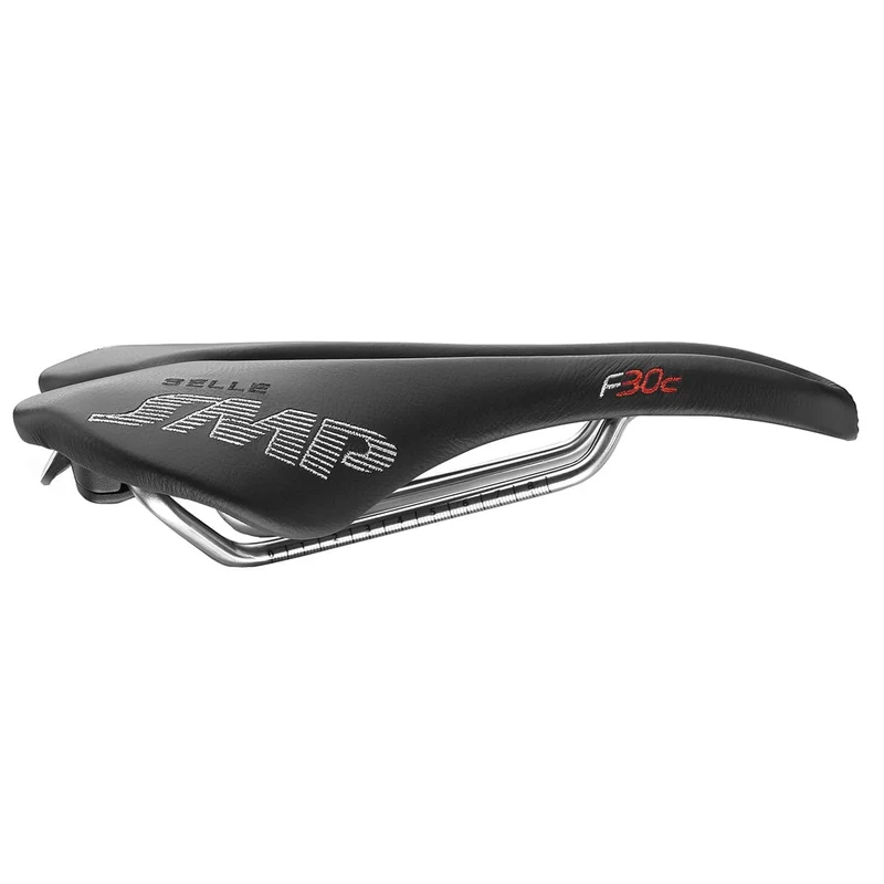 Selle SMP F30C Largeur 150mm Rails Inox Noir