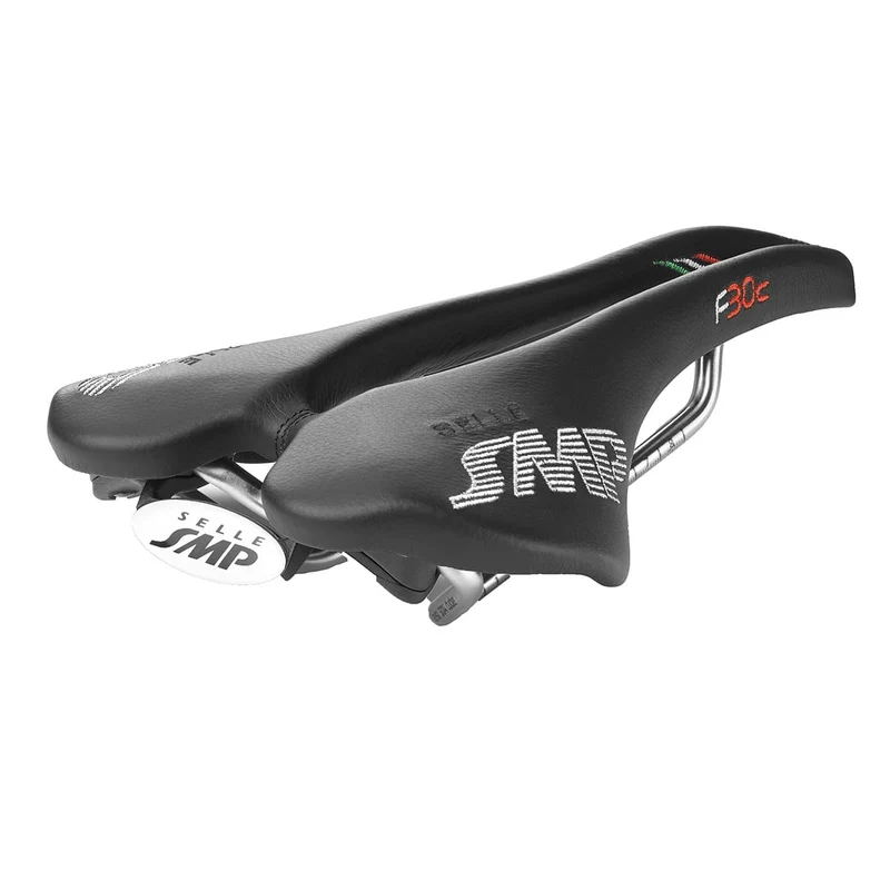 Selle SMP F30C Largeur 150mm Rails Inox Noir