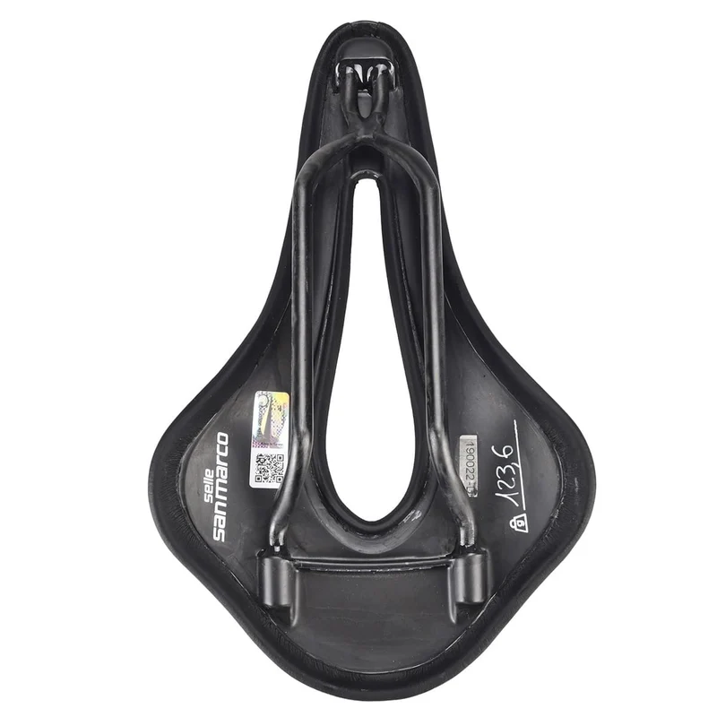 Selle SAN MARCO SHORTFIT OPEN FIT SUPERLEGGERA WIDE Rails Carbone