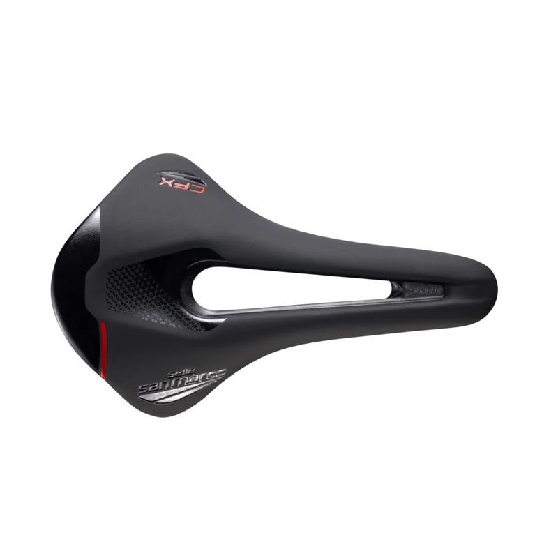 Selle SAN MARCO SHORTFIT 2.0 OPEN-FIT CARBON FX Narrow Rails Carbone