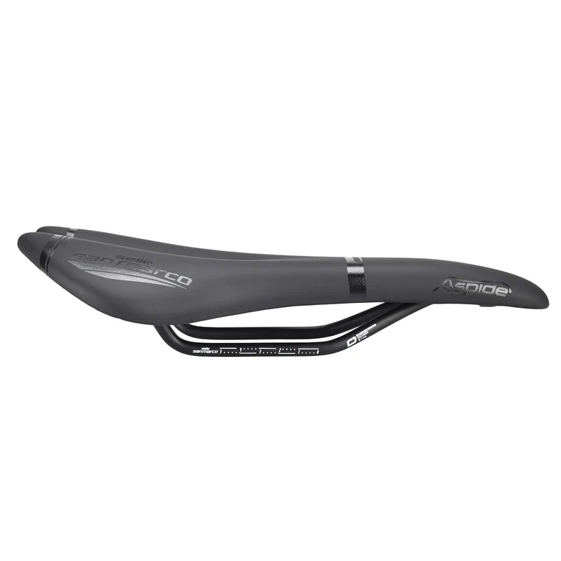 Selle SAN MARCO ASPIDE FULL FIT DYNAMIC WIDE Rails Manganèse