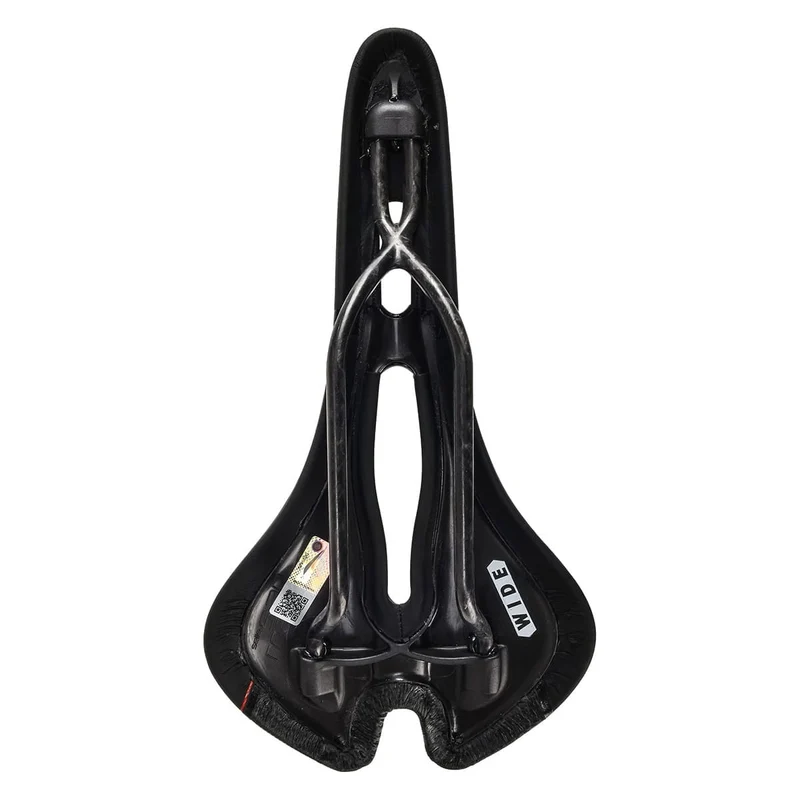 Selle SAN MARCO ASPIDE CARBON FX OPEN FIT WIDE Rails Carbone Noir