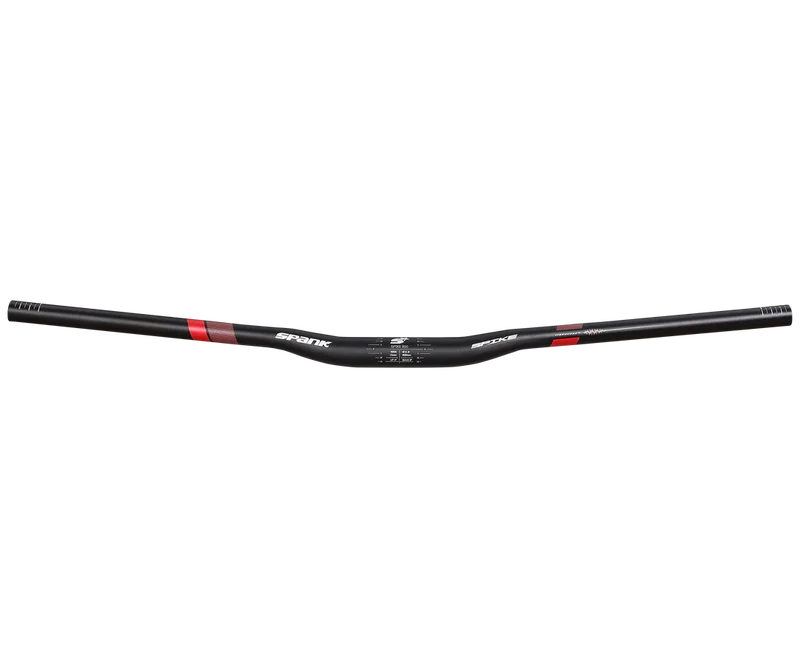 Cintre SPANK SPIKE 800 VIBROCORE Rise 15mm 31.8/800mm Noir / Rouge
