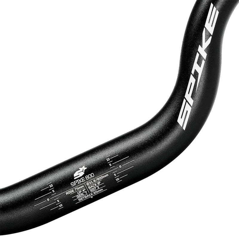 Cintre SPANK SPIKE 800 RACE VIBROCORE Rise 75mm 31.8/800mm Noir / Orange