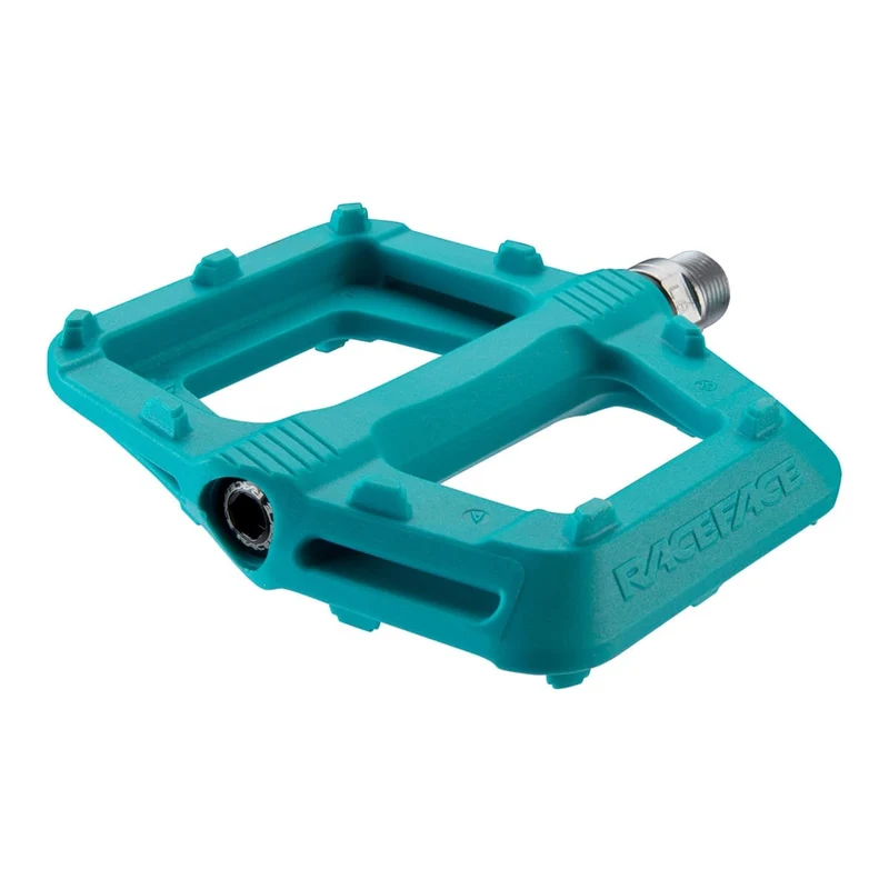 Pédales Plates RACE FACE RIDE Turquoise