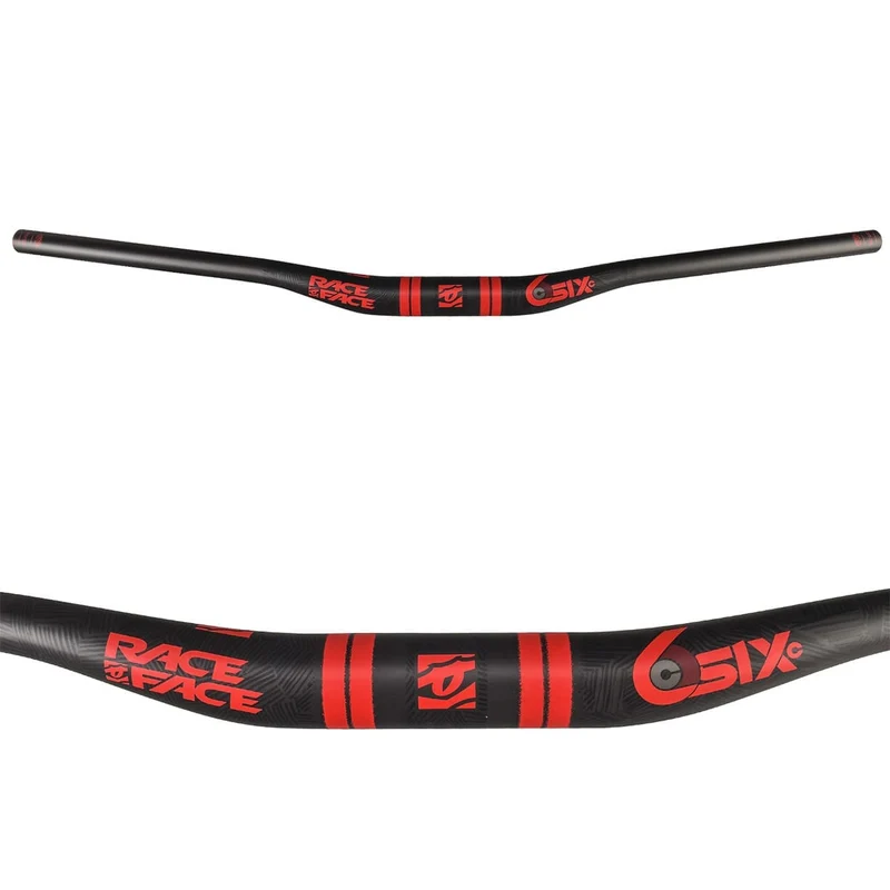 Cintre RACE FACE SIXC Carbone Rise 20mm 820mm Rouge