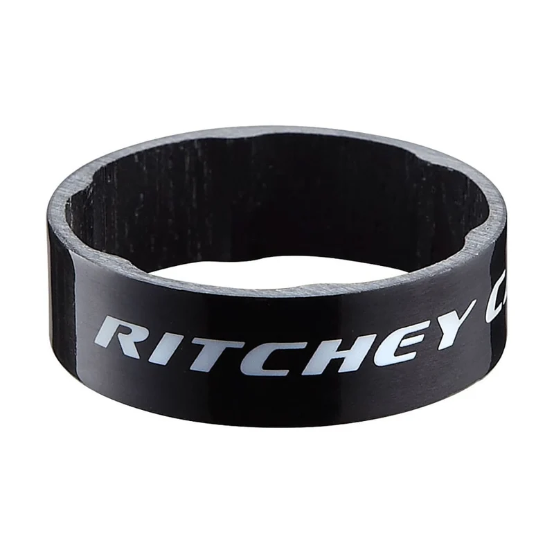 Entretoise de Direction RITCHEY WCS CARBON 1"1/8 Carbone Glossy UD 10mm (sachet de 2)