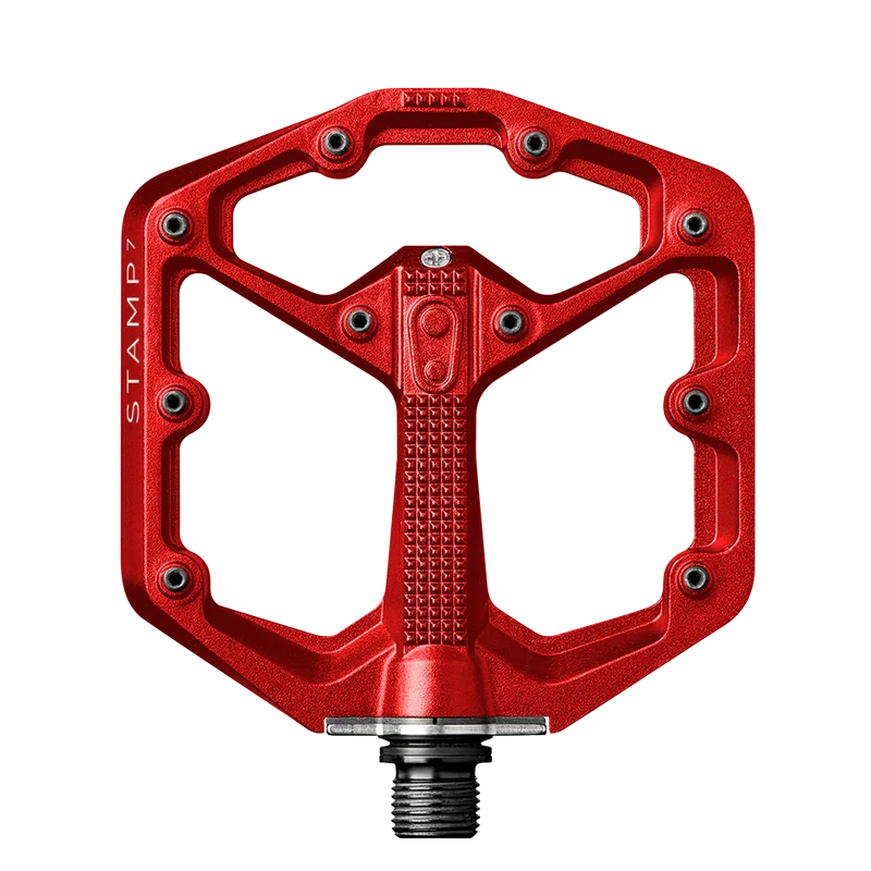 Pédales Plates CRANKBROTHERS STAMP 7 Small Rouge