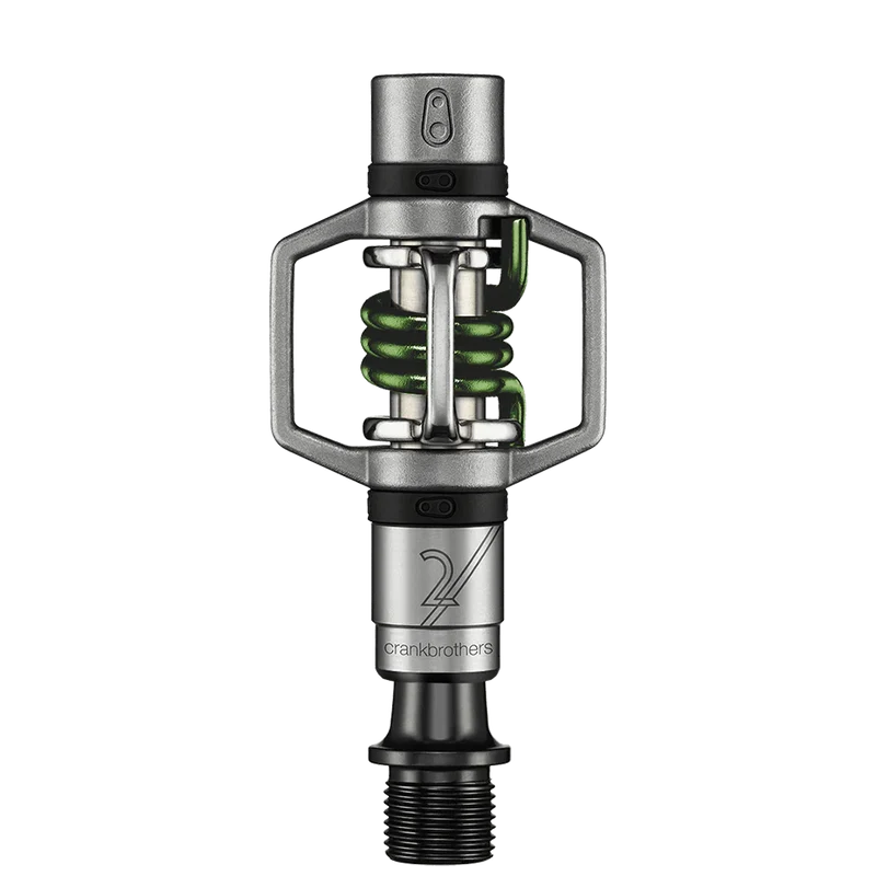 Pédales CRANKBROTHERS EGG BEATER 2 Argent / Vert