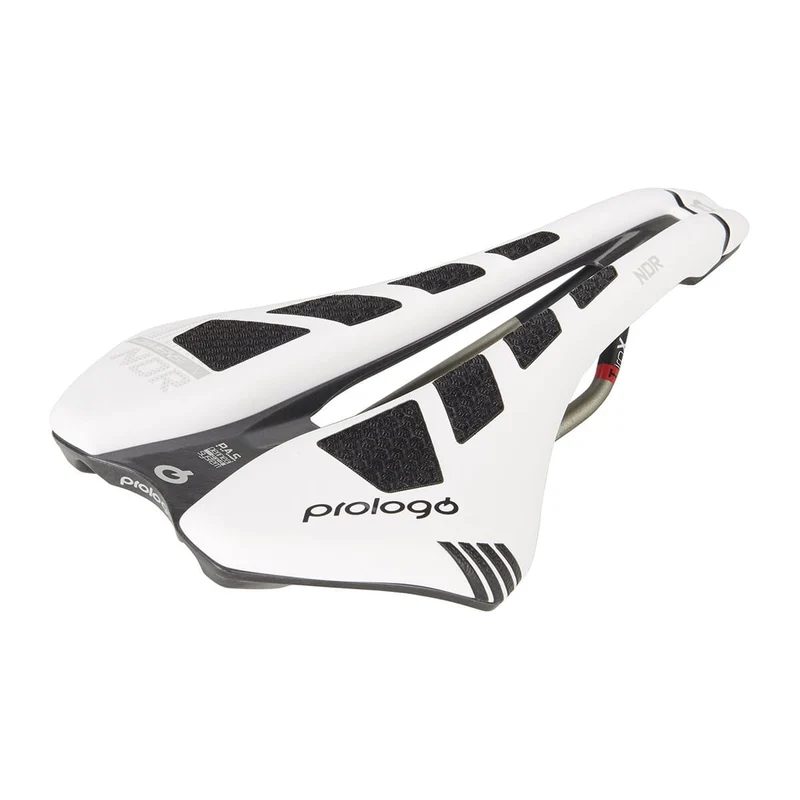Selle PROLOGO DIMENSION NDR CPC Rails TiroX Blanche