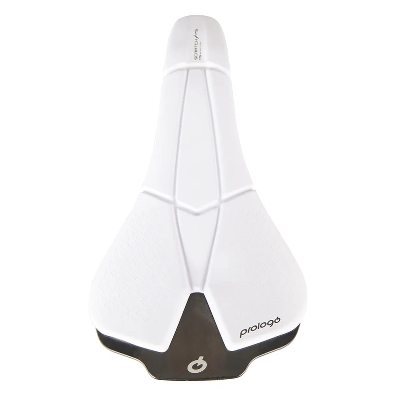 Selle PROLOGO SCRATCH M5 Rails Tirox Blanc