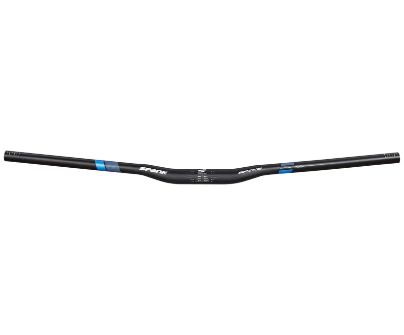 Cintre SPANK SPIKE 800 VIBROCORE Rise 15mm 31.8/800mm Noir / Bleu