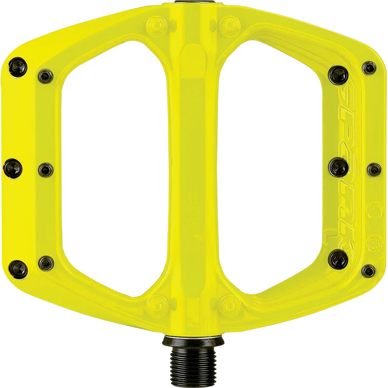 Pédales Plates SPANK SPOON DC Jaune