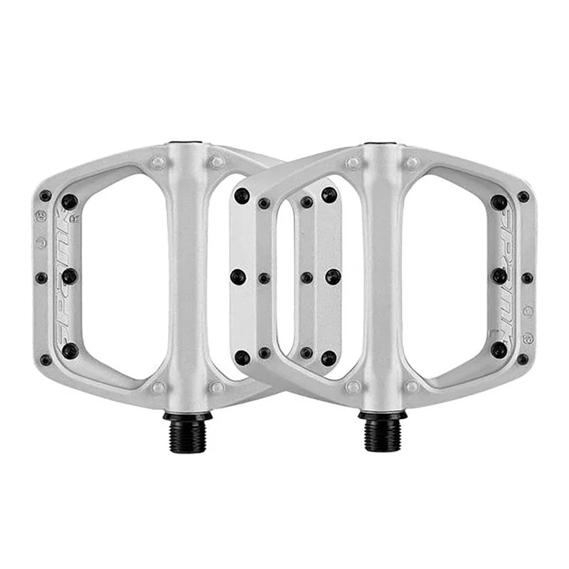 Pédales Plates SPANK SPOON DC Argent