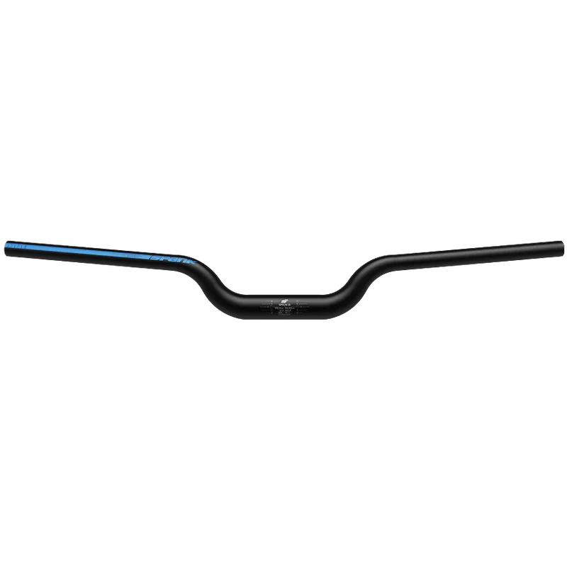 Cintre SPANK SPOON 35 Rise 60mm 800mm Noir/Bleu