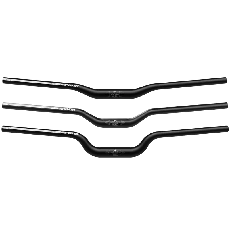 Cintre SPANK SPOON 35 Rise 25mm 800mm Noir/Rouge