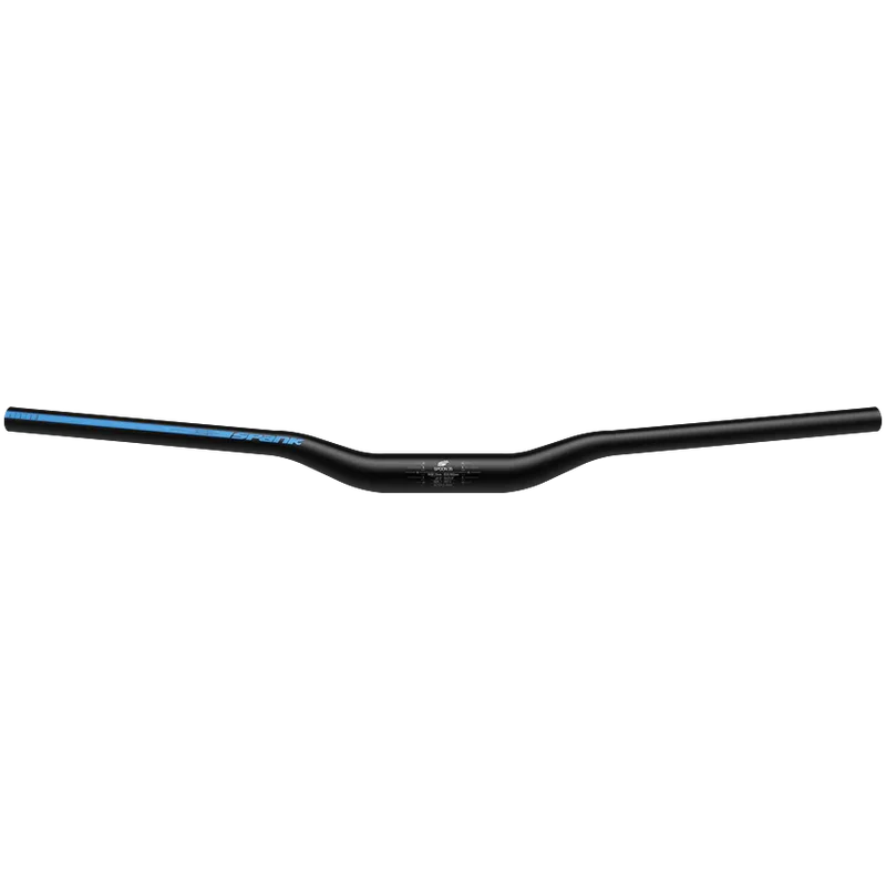 Cintre SPANK SPOON 35 Rise 25mm 800mm Noir/Bleu